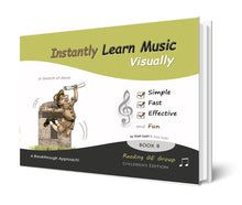 Load image into Gallery viewer, <span>Book 8. Reading GE Group</span>Instantly Learn Music Visually<span>In Search of Jesus</span>