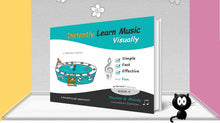 Load image into Gallery viewer, <span>Book 9. Rhythm and Melody</span>Instantly Learn Music Visually<span>A birthday Surprise</span>